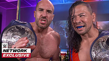 Shinsuke Nakamura & Cesaro survey “Champions Lounge” damage: WWE Network Exclusive, Sept. 11, 2020