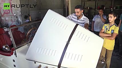 Gaza Mechanic Builds Replica of Legendary 1927 Mercedes SSK Gazelle