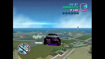 Gta Vice City - Toyota Supra - I Belive I Can Fly 