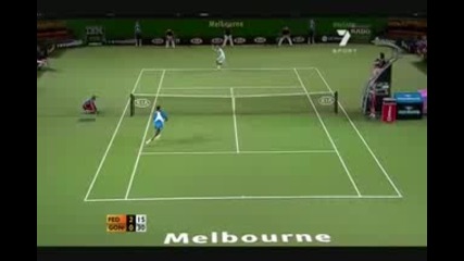 Australian Open 2007 : Федерер - Гонзалез