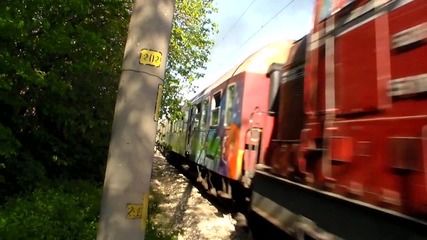 55 108 с влак за Пещера