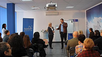 Славчо Атанасов гостува на корпорация Тианде България