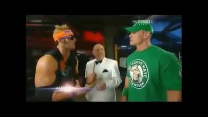The Rock Meets John Cena For The First Time After Wrestlemania 28 [ Wwe Raw 1000 Episode 23.07.12 ]
