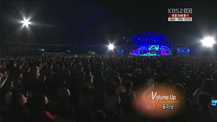 4minute - Volume Up @ Daegu World Athletics Championships Concert (06.09.2012)