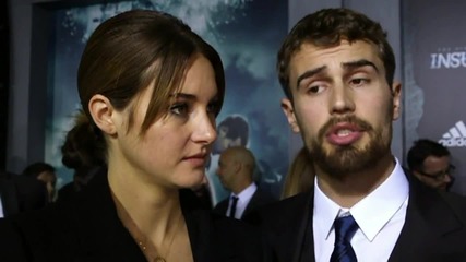 Insurgent Premiere NYC: Shailene Woodley and Theo James