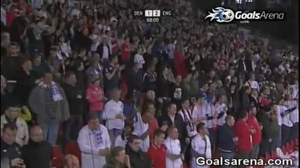 denmark - 1 - 2 - england - young 
