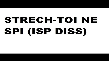 Stretch-toi Ne Spi (isp Diss)