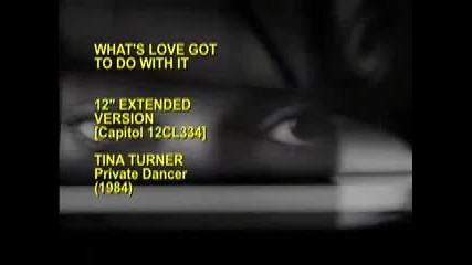 Tina Turner - What's love got to do with it