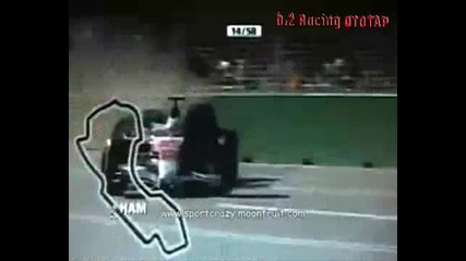 инциденти на звездите в Formula 1 2009 intro