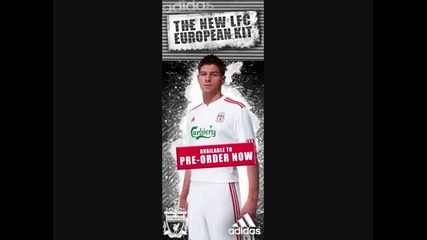** Liverpool Fc New Euro Away Kit 09/10 **