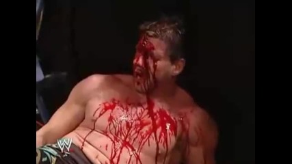Bloody Chairshot to Eddie Guerrero