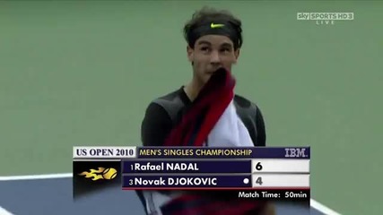Nadal vs Djokovic - Us Open 2010 - Part 1