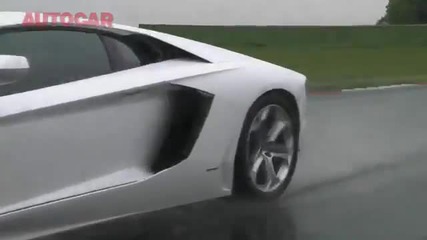 Тестово каране на Lamborghini Аventador !