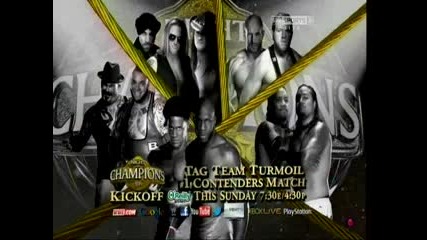 The Prime Time Players Vs. The Usos Vs. Tons Of Funk Vs. The Real Americans Vs. 3mb ( Промо за Noc )