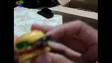 Lockerz Unboxing 2gb Cheesburger