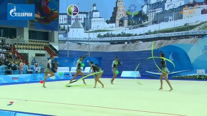 България - топки и ленти - Световна купа Казан 2014