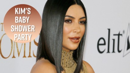 Did Kim Kardashian's baby shower reveal the gender?