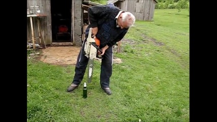 Отваряне на бира с резачка