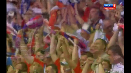 Русия - Полша ( Гол на Алан Дзагоев )