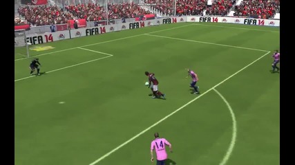 Първият ми гол с Балотели | Fifa 14 Demo