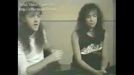 MetallicA - Interview 1988 MTV