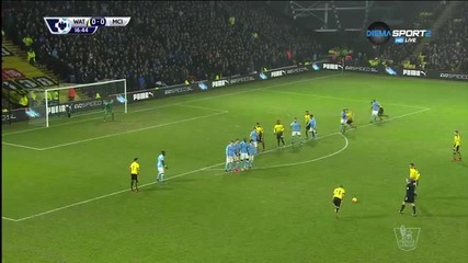Уотфорд - Манчестър Сити 0:0 /първо полувреме/