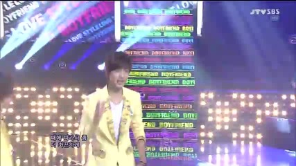 Boyfriend - Love Style @ Inkigayo (15.07.2012)
