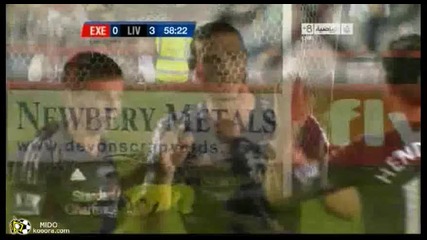 Exeter 0-3 Liverpool ( Carroll )