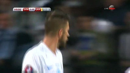 Словения се връща в играта с ранен гол в битката с Украйна