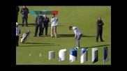 Майкъл Фелпс направи уникален удар при игра на голф