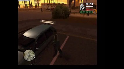 Gta San Andreas palene na gumi 