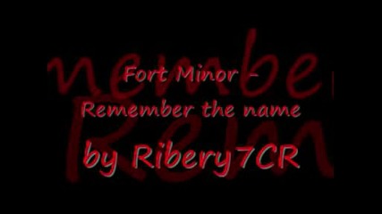 Fort Minor - Remember the name
