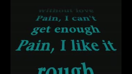 Three Days Grace - Pain Lyrics 