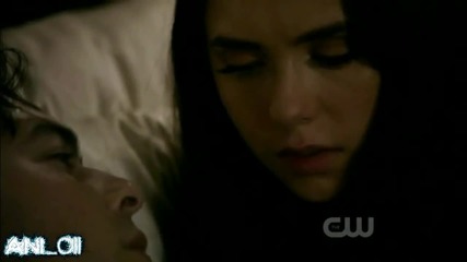 Elena and Damon - asleep