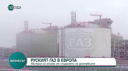 Австрия се оплака от спирането на доставките на руски газ