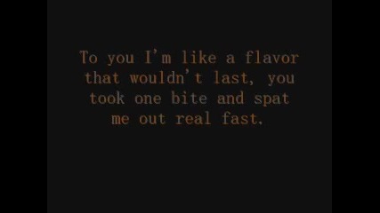 From First To Last- I Liked You Better Before You Were