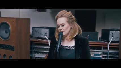 Adele - When We Were Young ( Live at The Church Studios 2015 )