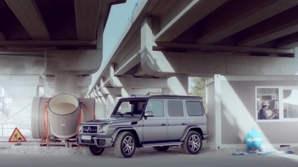 zabavno parkirane na Mercedes-benz G class