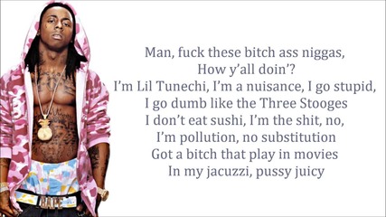 Chris Brown Feat. Lil Wayne & Busta Rhymes - Look At Me Now ( Lyrics Video )