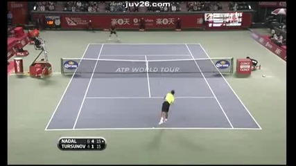 Nadal vs Tursunov - Tokyo 2010