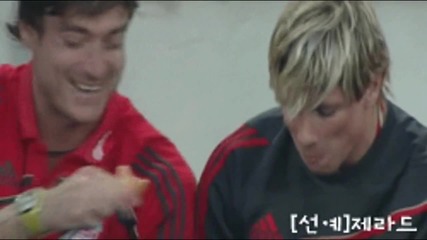 Fernando Torres vs Albert Riera Funny