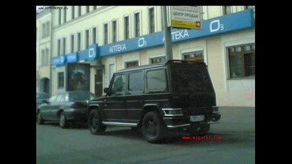 Supercars of Moscow 5 Mercedes Benz and Maybach!