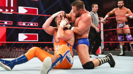 Zack Ryder & Curt Hawkins vs. The Usos vs. The Revival – Raw Tag Team Championship Triple Threat Match: Raw, June 10,