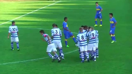 Меко казано гениално изпълнение по време на мача De Graafschap Boca Juniors