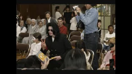 Майкъл Джексън с децата си - домашно видео 