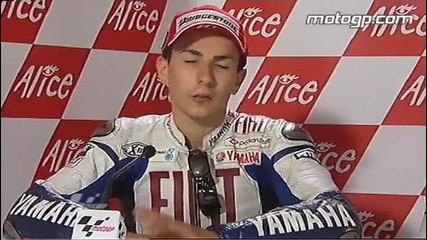 Lorenzo interview after the Netherlands Gp 