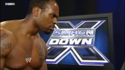 Smackdown 02.04.10 - Backstage interview with Shad 