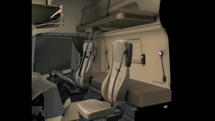 New Scania R interior