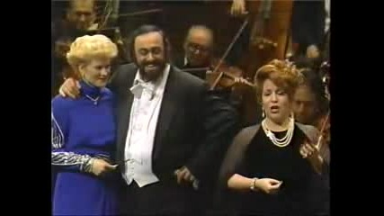 Luciano Pavarotti And Aprile Millo - Brindisi From Traviata