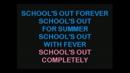 Alice Cooper - Schools Out Karaoke